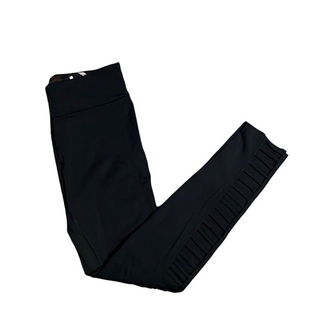 Maaji Black Camera Roll Cutout Leggings Size Small